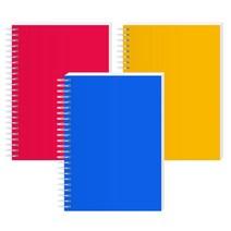 지구인 심플대용량 4000 유선 스프링노트 (줄노트), 42개(1BOX)