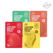 바로먹는 닭가슴살 실온보관 국내산 상온닭가슴살 렛츠버닝, 1개, 카레맛 큐브 100g