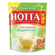 핫타 HOTTA 태국 생강차 스테비아 함유 오리지널맛 9g x 14팩 x 2봉