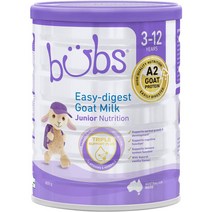 법스 호주 Bubs Goat Milk 이지 다이제스트 주니어 3-12세 산양 분유 800g, 1팩