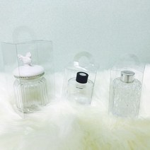 캔들바다 다양한 PET 손잡이 포장상자 ( 옵션 ), [ 손잡이PET3번 ], 100개