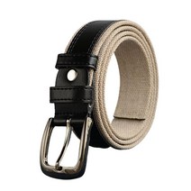 토브드림 빅사이즈 가죽 배색 남성 벨트