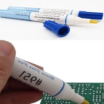 성능좋은 무세척 납땜 플럭스 펜 솔더 수정 도구 용접 인두, 단품