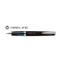Pilot 유성 볼펜 타임 라인 (Eternal) 이터널 블루 BTL-5SR-ETL, 블랙 (설명 참조)