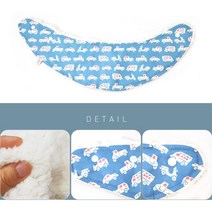 겨울 바나나 스카프빕 따뜻한 아동 목수건x2개 키즈