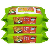 물걸레청소포 고급형 대형 25매, 3개