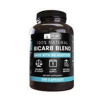 Pure Organic Ingredients 중탄산 칼륨 365캡슐 825mg, 1개, 기본