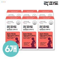 [AKMALL][락피도] 맘엔맘엔 rTG 오메가3 60캡 x6개 (총 180일분), 단품, 색상:단일상품
