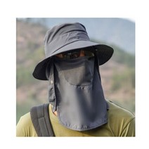 자외선 햇빛가리개 벙거지모자등산 낚시 농사 작업 라이딩용 썬캡 얼굴열감 모내기전용 uv 여름용모자캡 자전거탈때 고기잡을때모자 자외선완벽차단, 네이비