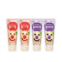 복음자리 짜먹는 잼100g(딸기2개+블루베리2개), 2세트