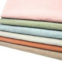 123cm소폭 핫딜 워싱 아사천 린넨원단 파스텔 6컬러, 베이지