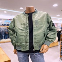 지프 남여공용 심플 나침반 항공 점퍼 JN1JPU201
