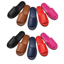 씨에카 4족세트 남성 여성 실내 슬리퍼 거실화 푹신한 쿠션1CM, 남성블랙2족+여성레드2족