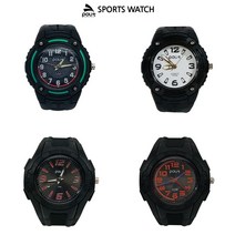 아날로그 스포츠 전자 손목 시계 모음 남자 여자