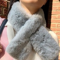 에코퍼 밍크 커플 페이크퍼 털 목도리 밍크머플러
