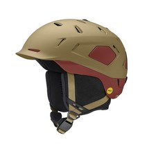Smith Optics Nexus MIPS 유니 스노우 헬멧 - 매트 알파인 그린/슬레이트 스몰, Matte Sandstorm / Terra