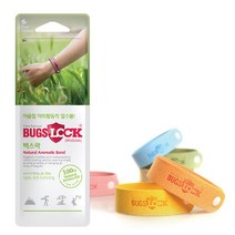 아로마 방향밴드 벅스락 (그린) 썸머기피밴드, 1매입