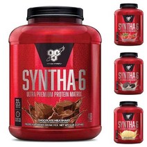 BSN 신타6 오리지널 7가지 맛 딸기 초콜렛 바닐라 SYNTA6 프로틴 보충제 2.27kg 5파운드 48서빙, 초콜렛 2.27kg(48서빙)