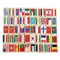 세계 국기 원목 도미노 100pcs 489834EA, 본상품선택