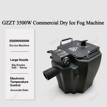 GZZT 상업용 드라이 아이스 포그 기계 분무기 솔리드 포거 스모크 메이커 무대 웨딩 바 3500W, CHINA_110V 50-60Hz | UK