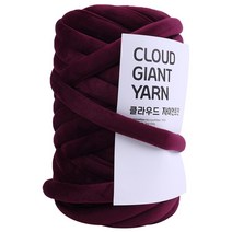 마마니트 10+1 클라우드 벨벳 자이언트얀 1kg / 1000g 뜨개실, 벨벳1kg 13 포도와인