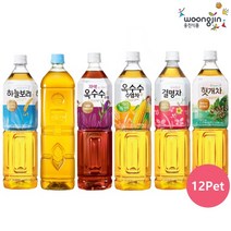 웅진식품 차음료 1.5L 12펫 하늘보리/헛개/누룽지/자색옥수수/결명자, 하늘보리 무라벨 1.5l x 12펫, 상세설명 참조