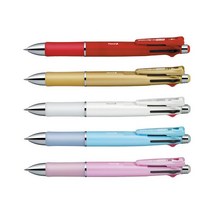 (제브라) 클립온 멀티펜 4색 볼펜 샤프 혼합펜 B4SA2 B4SA3, 매트블루(MBL)