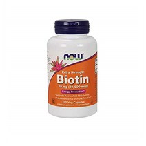 나우푸드 NowFoods Biotin 바이오틴 10000 mcg 120개입, 1개, 120개