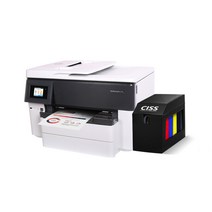 HP7740 A3 팩스복합기+무한잉크 2단 급지함 자동양면 스캔 복사, HP7740 + 무한잉크(800ml)