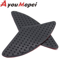 야마하 FJR 1300 FJR1300 2001-2015 탱크 트랙션 패드 미끄럼 방지 스티커 오토바이 사이드 데칼 가스 니, 한개옵션0