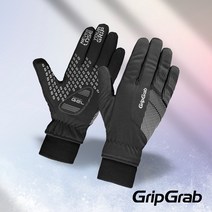 그립그랩 자전거 장갑 라이드 윈터 겨울용 동계용 혹한기 긴장갑 싸이클 MTB 로드 라이딩[1055], 블랙