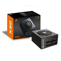 [중고]파워 850W 쿠거정품 GEX850 850W ATX12V 80 PLUS 골드인증 COUGAR 파워서플라이 풀모듈러 팬리스모드 자동팬조절 AS 10년