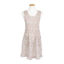 더와이 쉬폰블룸 앞치마, 1개, 핑크