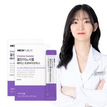메디퍼블릭 콜린 이노시톨 페미닌 프로바이오틱스 질유래 질정 유산균, 2개, 30포