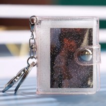 아이브포토카드 2 인치 사진 앨범 pvc 장식 조각 투명 스티커 앰프 포토 브로마이드, b2x2인치