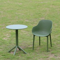 가구로드 라나라운드2인세트 야외테이블세트 카페테라스 펜션 리조트 인테리어 아웃도어, 라나라운드2인세트-진녹색