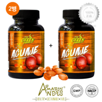 [2병기획] 아마존 안데스 아구아헤 오일 500mg 100캡슐 효과 여성 에스트로겐 Aguaje, 1개, 기본, 100정