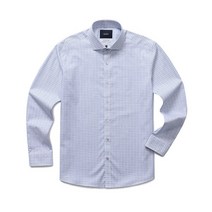 에스티코 블루 SUPER 120수 테더솔 체크 셔츠 0DSSC13PCL