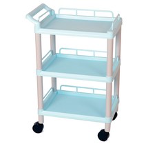 아미 미용웨건 컬러트롤리 다용도트레이, 1개, 19.스카이블루_NOG1SP_(손잡이1+가드)