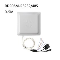 카드 UHF RFID 리더 통합 안테나 7dBi 장거리 0 ~ 6m RS232 RS485 WG26 TCP/IP 주차장 옵션 SDK, 04 RD906M RD