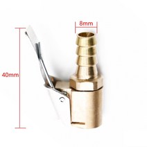 차박평탄화 평탄화매트 자동차 타이어에 대 한 휴대용 풍선 펌프 공기 척 팽창기 밸브 커넥터 클립 온 어댑, 01 ordinary