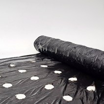 마늘비닐 멀칭 흑색 투명 양파 텃밫 필름, 흑색마늘유공 150cm 9구