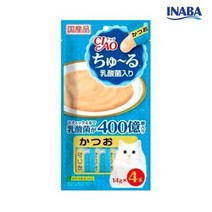 이나바 고양이 챠오츄르 간식, 유산균 가다랑어(232하늘), 1팩