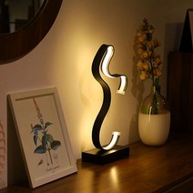 라루즈 엘로 단스탠드 FLEXIBLE LED 조명 플렉시블, 블랙-노란빛