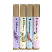 바르는 아로마 롤온 스틱 아로마 롤 숙면 아로마롤온 라벤더오일 페퍼민트오일, (12ml)AT-레몬&유칼립투스