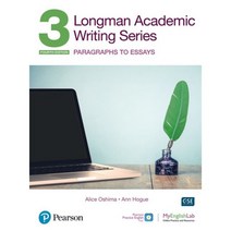 Longman Academic Writing Student Book 3 (w/MyEnglishLab) : Paragrahs to Essays, Pearson Education ESL