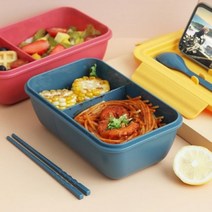 어린이 도시락통 소풍 도시락통 유아 유치원 도시락통 직장인 밀폐용기 전자레인지 국통 국물통 수저세트 도시락세트, 5-사각도시락-레드