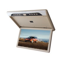 차량용 천장 스크린 HDMI 19인치 고화질 시스템 RV, 천장형 모니터 19인치 MP5 HD 회색