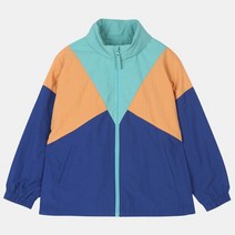 인디고키즈 간절기 최고의 아이템 아동 바람막이 남여 공용 아이템 블록 배색 오버핏 점퍼 IKJA22301