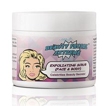 엑스폴리에이팅 클렌저 스크럽 for Face amp 바디 – 건조하고 거친 피부를 각질 제거합니다. Sun Spots용 다크 스팟 교정기 amp 나이 반점. 주름 감소 앰프 여드름